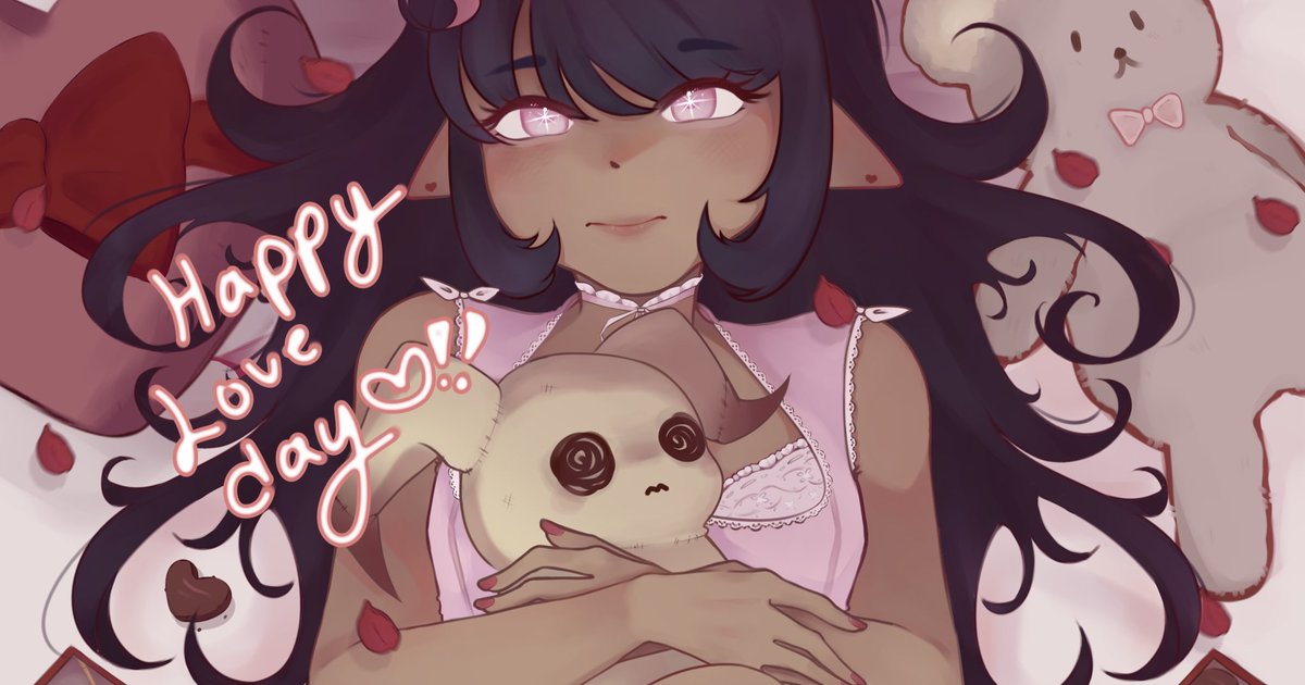 love day 🎀💗!!

a bit late but i finally finished T_T hopefully will be able to post the full thing tmr ໒꒰ྀིっ˕ -｡꒱ྀི১ 
#ValentinesDay2026 #artmoots #ArtistOnTwitter