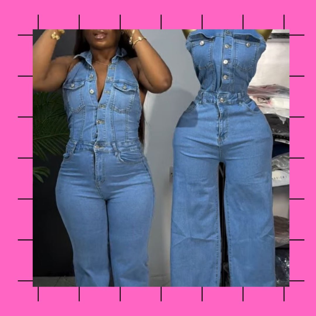 t2declutter's tweet image. Denim jumpsuit 
Size : 12 (better fitted w small bust) 
Price : N20,000
Condition : brand new 

Location : Ibadan, Oyo