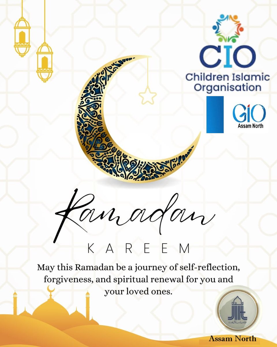 bbcassam's tweet photo. *Ramadan Kareem* 🌙 
May this *Ramadan* be a Journey of *Self-Reflections*, *Forgiveness* and *Spiritual Renewal* for you and your loved ones.  Ameen.
#Ramadan2026 
#Ramadan_Kareem. https://t.co/WVffZUORCg