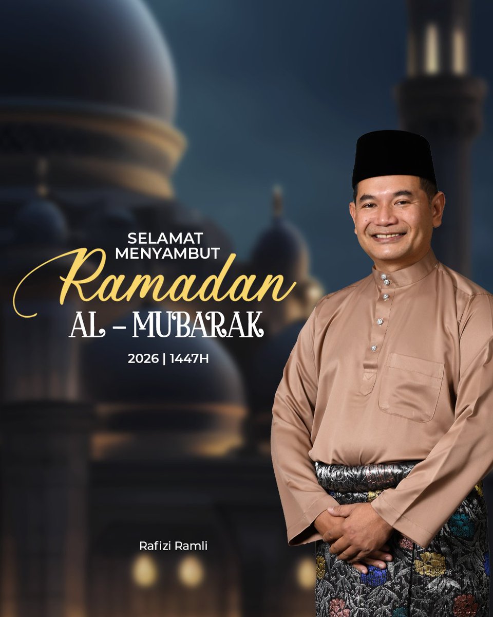 rafiziramli's tweet photo. Selamat beribadah dan menyambut bulan Ramadhan.

Satu-satunya harta yang tidak boleh diganti adalah masa, dan kebiasaannya kita membazirkan harta masa ini di setiap Ramadhan kerana beranggapan akan ada Ramadhan lagi di tahun depan.

Sama-samalah kita anggap ini Ramadhan terakhir kita, supaya kita tidak mensia-siakan masa di bulan Ramadhan dengan memanfaatkannya untuk beribadah.

Ingatan itu lebih kepada saya yang selalu membazirkan harta masa di Ramadhan yang lepas-lepas.