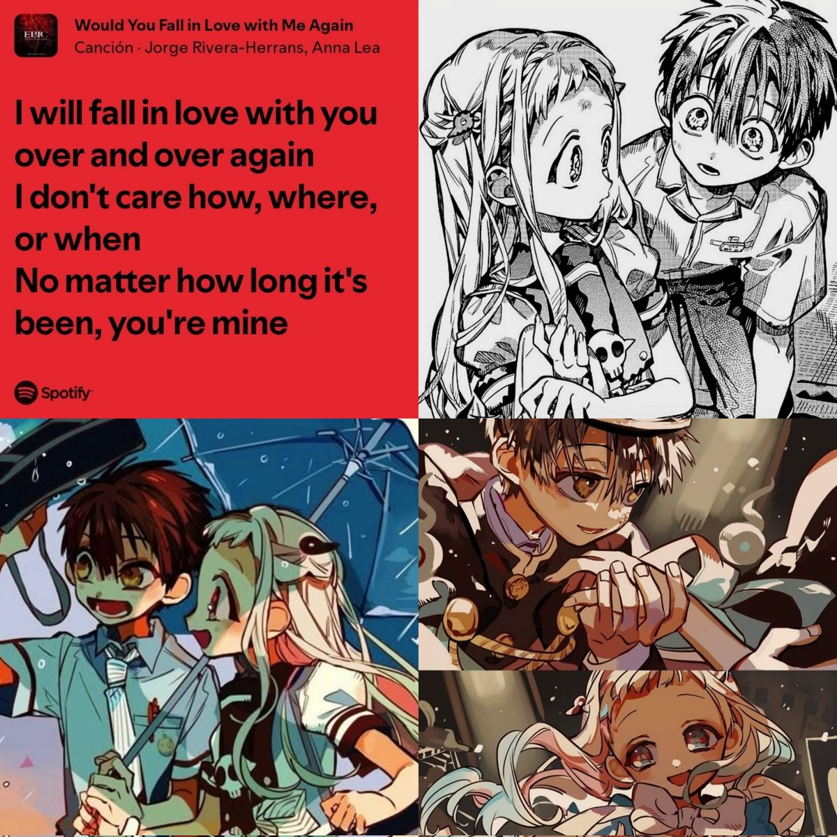 r3dMokke_12's tweet photo. Thread of song lyrics that remind me of tbhk ships/friendship/duos
(Taking suggestions)
1. Hananene https://t.co/EStllZjZwH