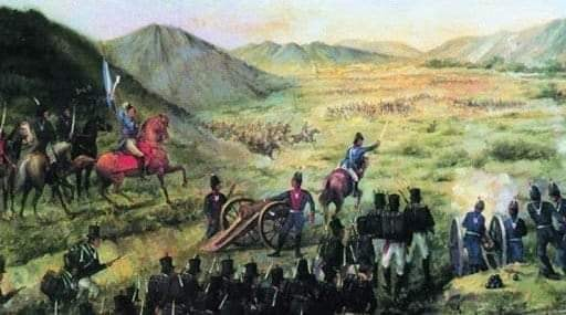 EL 18 DE FEBRERO DE 1812 EL GENERAL MANUEL BELGRANO OBTIENE PERMISO DEL TRIUNVIRATO PARA QUE SU TROPA UTILIZARA ESCARAPELAS COMO DISTINTIVO IDENTIFICATORIO