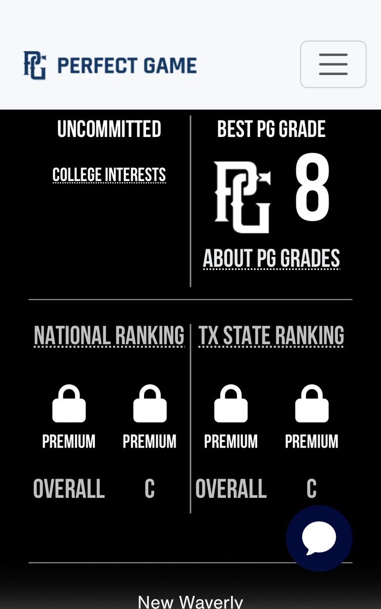 Blessed to be given a PG grade of 8! Glad to see the hard work is paying off! Grind never stops!!!

#AGTG
#neverbesatisfied
#Uncommitted2028
#blessed

<a href="/14KyleHardin/">Kyle Hardin</a> 
<a href="/TeamHouBaseball/">TeamHoustonBaseball</a> 
<a href="/POMalley_NCSA/">Pat O'Malley</a> 
<a href="/CoachPriggeNCSA/">Dan Prigge</a> 
<a href="/NCSA_Baseball/">NCSA Baseball</a> 
<a href="/PG_Scouting/">Perfect Game Scout</a> 
<a href="/UncommittedStud/">Uncommitted Studs</a> 
<a href="/BUncommitted/">Baseball_Uncommitted</a>