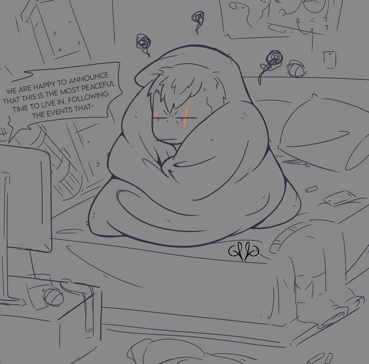 Give the baby boy something to destroy😭