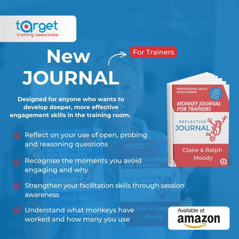 TargetTrgAssoc's tweet image. If you want to strengthen your engagement skills, build confidence as a trainer, and improve how you respond in the training room, thats where throwing the monkey comes in...
 buff.ly/BgzeUU1
#trainerdevelopment #reflectivejournal #learninganddevelopment