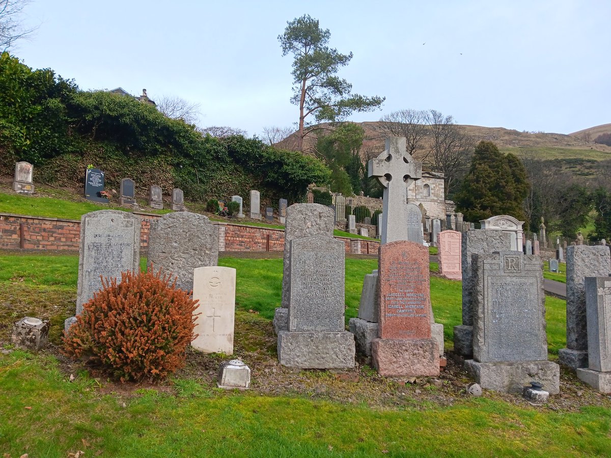 BrianWITGuy's tweet image. At Alva Cemetery this morning for first @CWGC #EOHO inspection of the year