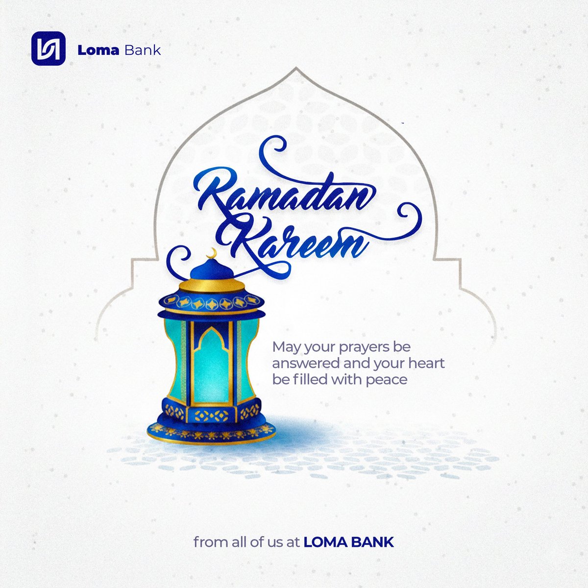 The holy month is here. Happy Month of Ramadan ☪️

#holymonth #ramadan #lomabank