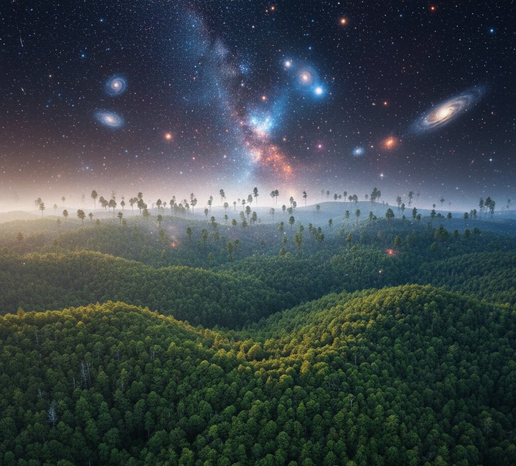 christechceo's tweet photo. 🧠FUN_FACTS 
🌌 Niche: Space / Astronomy
Fact:
There are more trees on Earth than stars in the Milky Way 🌍🌲
Scientists estimate about 3 trillion trees on Earth, while the Milky Way has 100–400 billion stars.
 #Astronomy #MindBlown https://t.co/vW8X2kb1VW