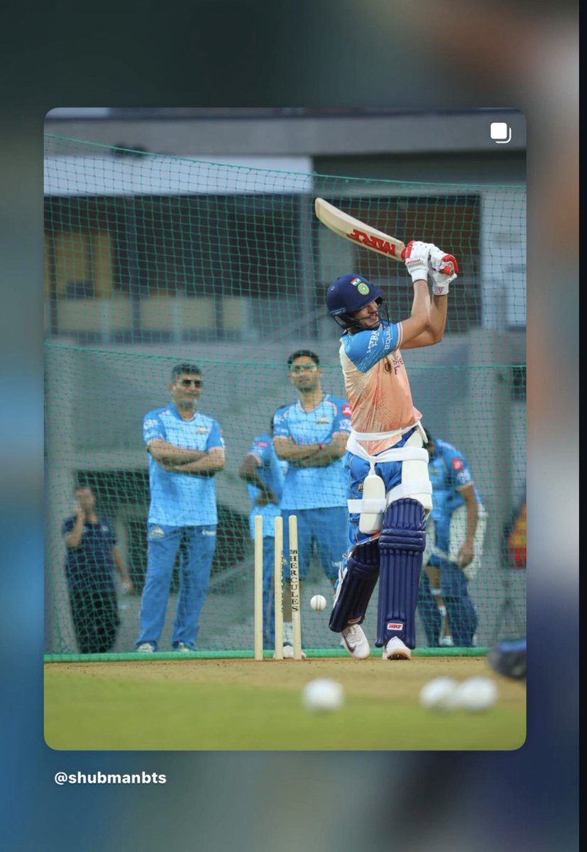 I wonder what it is even like bts when half the world has already posted and discussed every single detail! #ShubmanGill #Shubmanbts