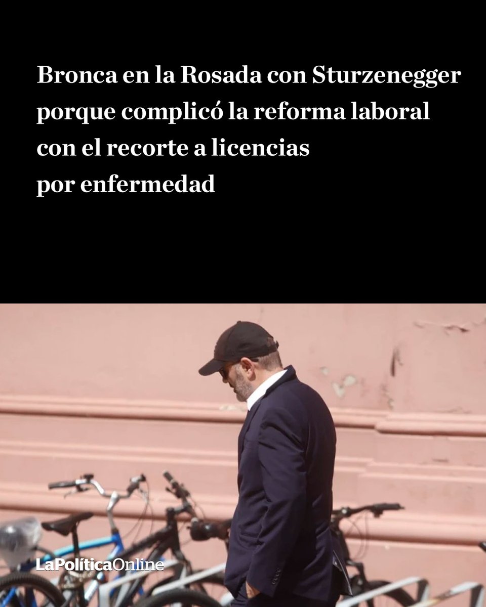 Mal momento del ministro de Desregulación: complicó la reforma y escándalos afectan a su esposa y su segundo, Lucas Llach. lapoliticaonline.info/4amFrs6