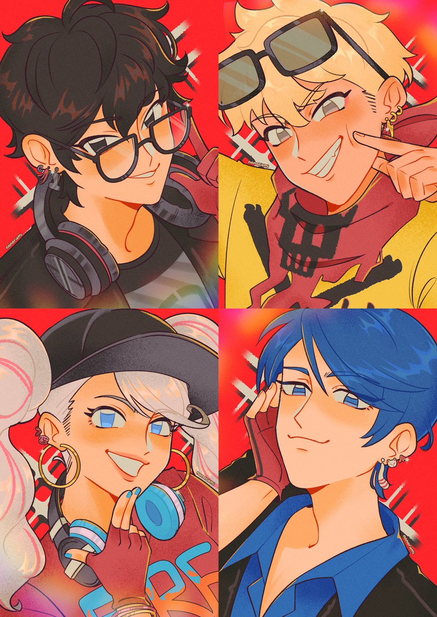 finally completed this 💃🕺 i love their p5d designs so much!! #persona5 #p5