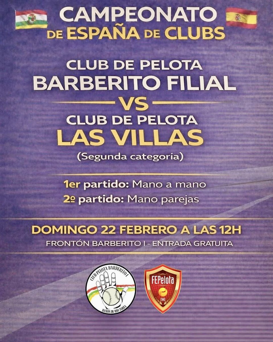 El primer equipo del Barberito viajará fuera para intentar mantener su buena racha, enfrentándose al club de Irurtzun. Por su parte, el filial disputará las dos últimas jornadas en casa, luchando por un lugar en los puestos de ascenso; esta vez su rival será el Club Las Villas