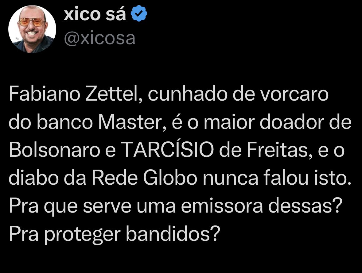 Ei, ⁦<a href="/redeglobodatv/">Perfil da Rede Globo de Televisão (GLOBO1) paródia</a>⁩, tá protegendo bandido, porque?