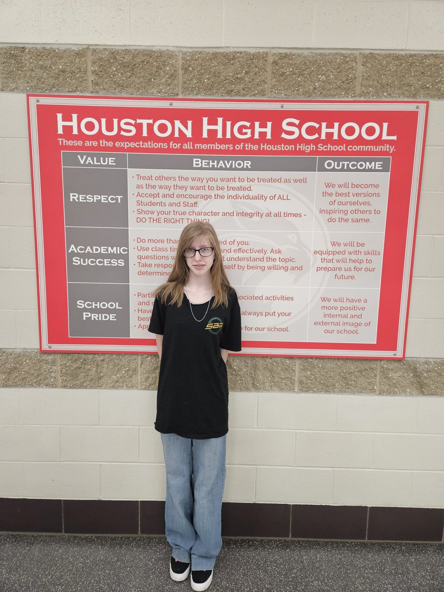 Congratulations to this week's Wildcats of the Week! These students have displayed our values of respect, success, and pride and are working hard to become the best version of themselves.

Coltynn Reinke
Tara Haverfield