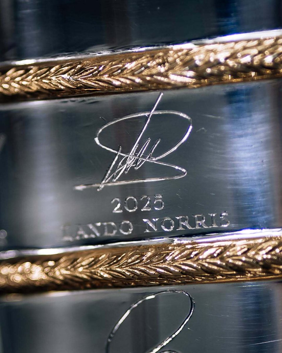 2025, Lando Norris. Forever written in history 🏆