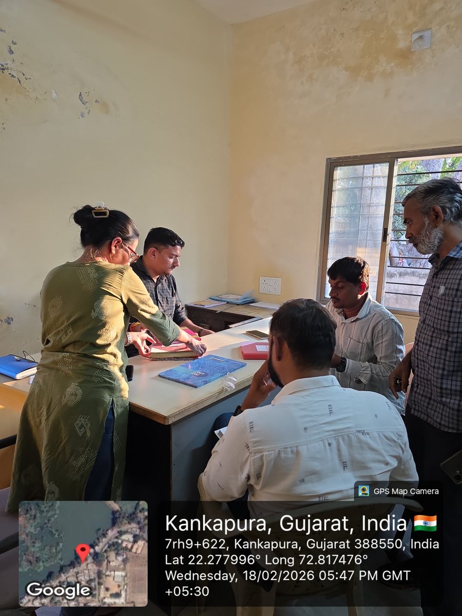 nmladumor's tweet photo. Visited kankapura gram panchayat today. 
@DDO_Anand @BorsadTdo https://t.co/tq09DVOdpN