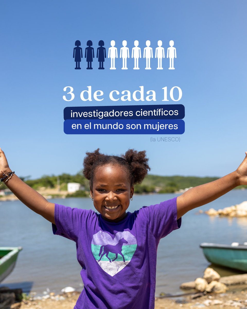 CompassionCol's tweet photo. Solo el 30% de quienes hacen ciencia en el mundo son mujeres 🧪✨

Impulsar la educación de las niñas hoy es abrir camino a las soluciones que el mundo necesita mañana. 👩‍🔬🔭

#MujeresEnLaCiencia #NiñasEnLaCiencia #CompassionColombia https://t.co/ZzqgMVISIh