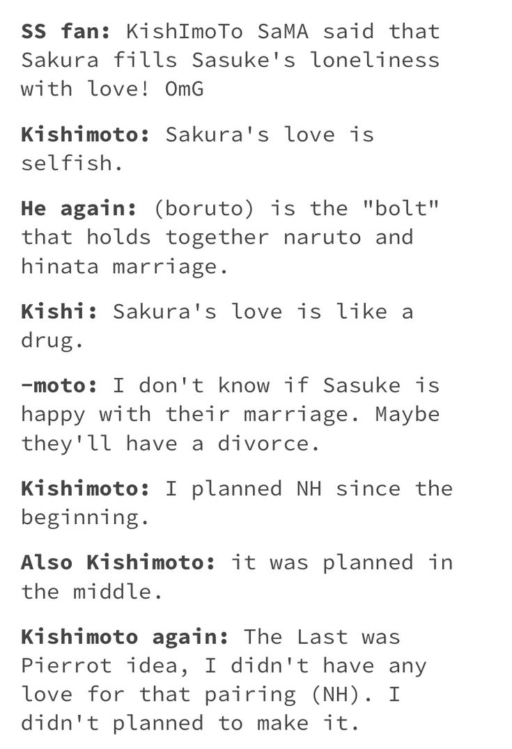 By_Aria_96's tweet photo. @silliestgirly4 So don’t twist the narrative and scream misogyny when people point out what’s literally written in canon and stated by the author. If your argument survives only inside your delulu bubble, that’s not anyone else’s problem. #antisakura #antisasusaku #sasusaku #sakura #sasukarin https://t.co/nK1QPMazMf