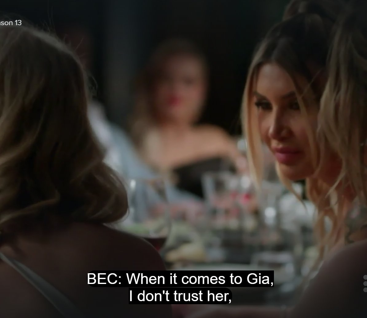 #MAFSAU Oh no - but you trusted her enough to let her tear into Alissa for you - honestly Bec - fuck right off. Into the bin with you too. Weasled your way into mean girls for one episode and you're going to do a 180 and start your beef with Gia again.