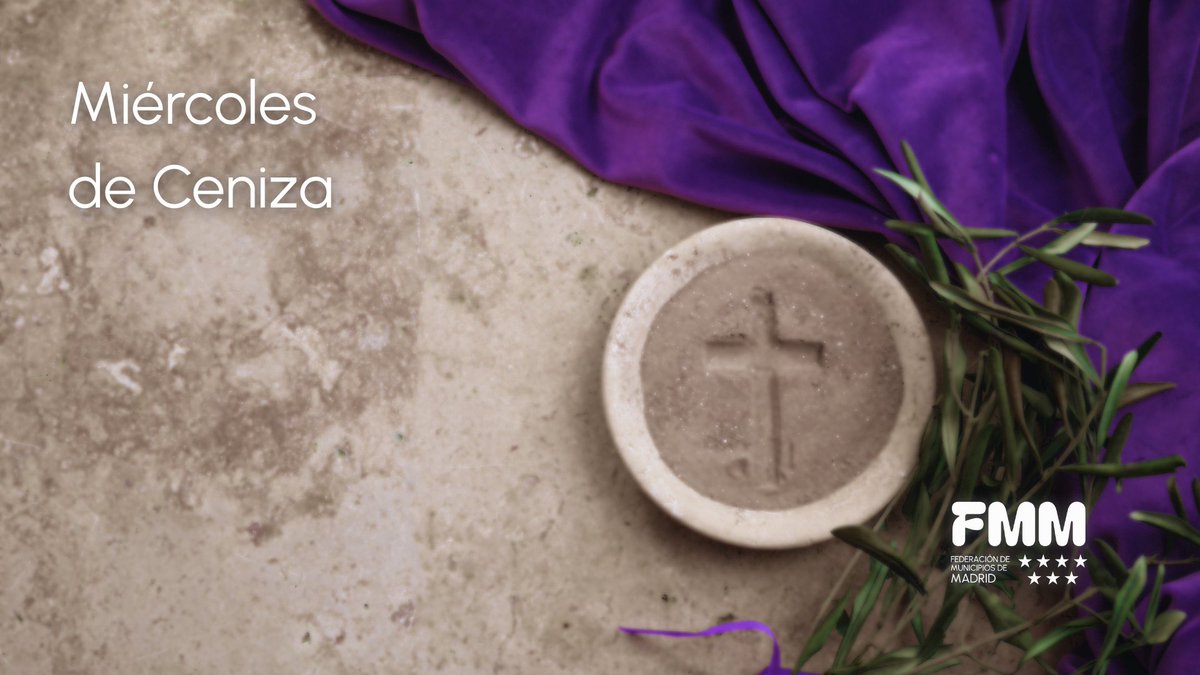 Hoy empieza la Cuaresma. Tiempo de oración y recogimiento que concluirá en la Semana Santa, historia y tradición de nuestros municipios.

Feliz Miércoles de Ceniza.