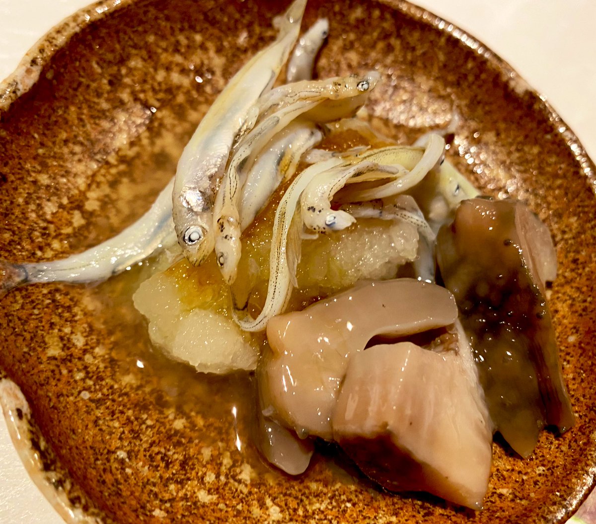 自家製からしゅみ
松葉ガニ
鮎のあかちゃん
まぐろのうまうま燻製

うまみみみみみみみみみみみみみみみみみ 