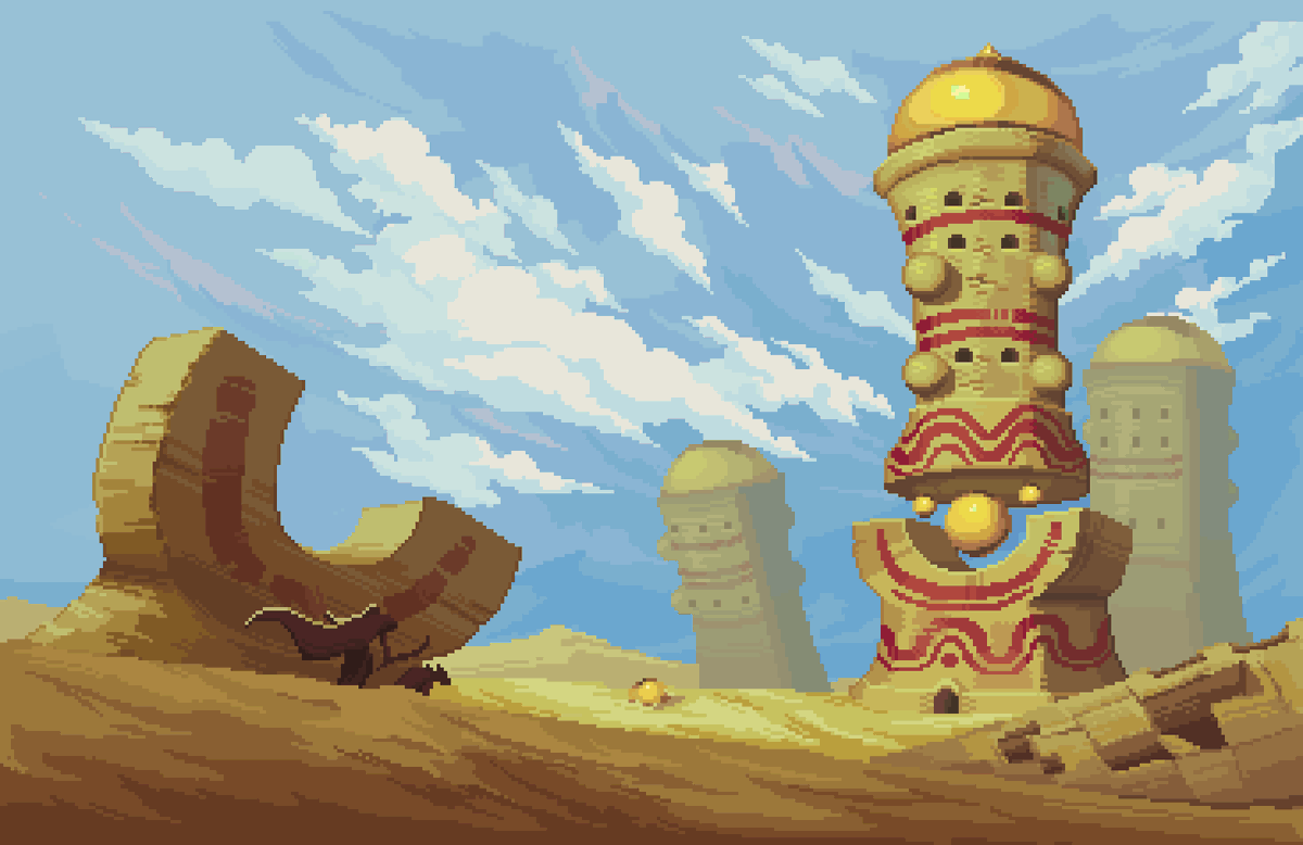 Raiders of the Ancients
#pixelart #ドット絵