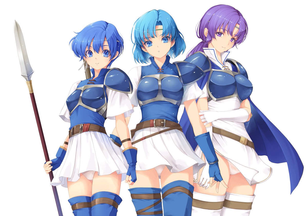 封印の剣のペガサス三姉妹。デース。 