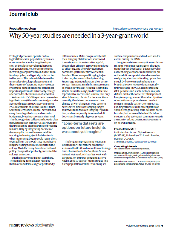 Nature Reviews Biodiversity tweet media