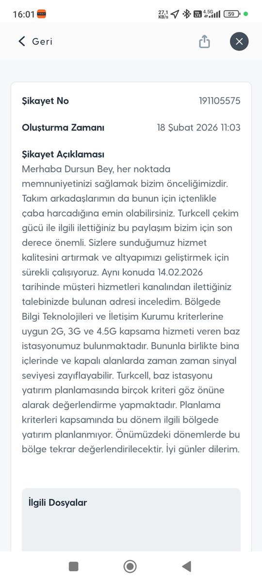 dursun2841's tweet photo. @TurkcellHizmet @TurkcellHizmet hizmet alamıyorum. Alamadığım hizmete fatura ödüyorum https://t.co/soBYn6TLPl