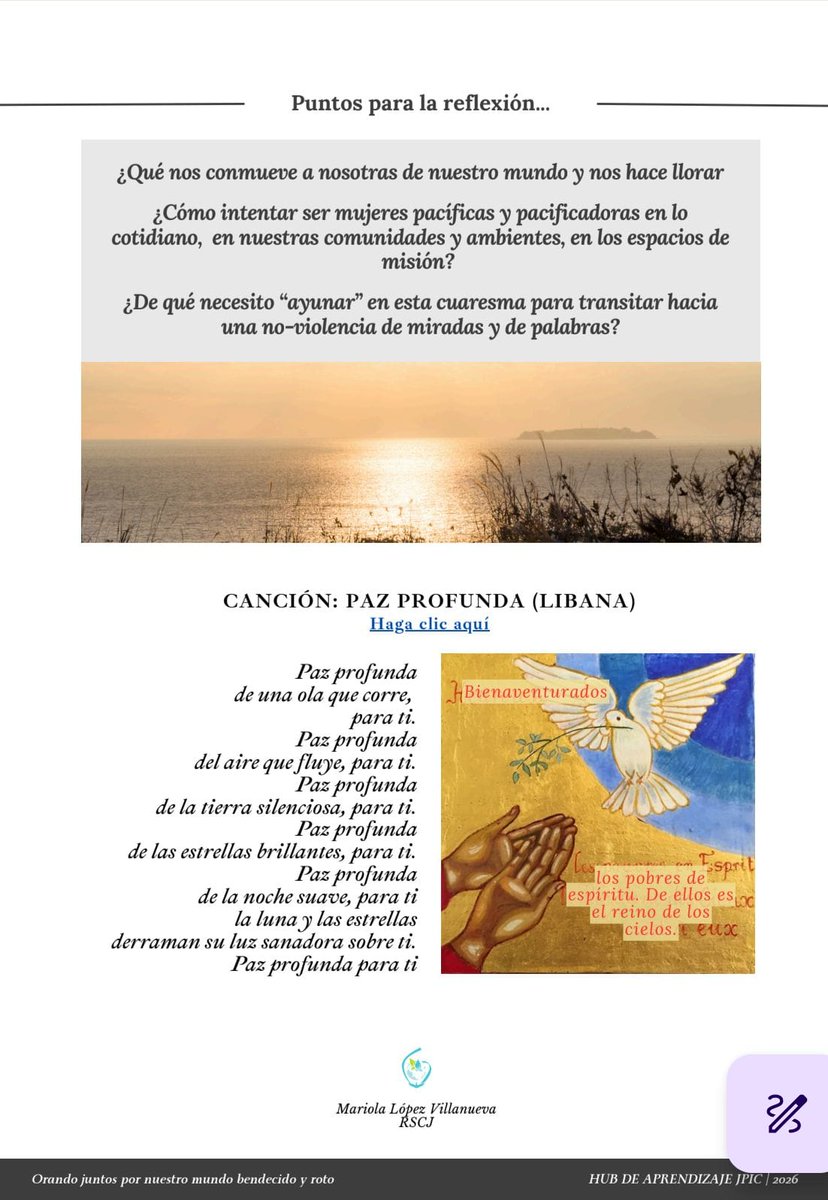 Hoy miércoles de Cenizas comenzamos a vivir el tiempo de Cuaresma, tiempo de preparación para Pascua, tiempo de volver a Dios y al prójimo. Compartimos la reflexión enviada por nuestras Hermanas del Sagrado Corazón.