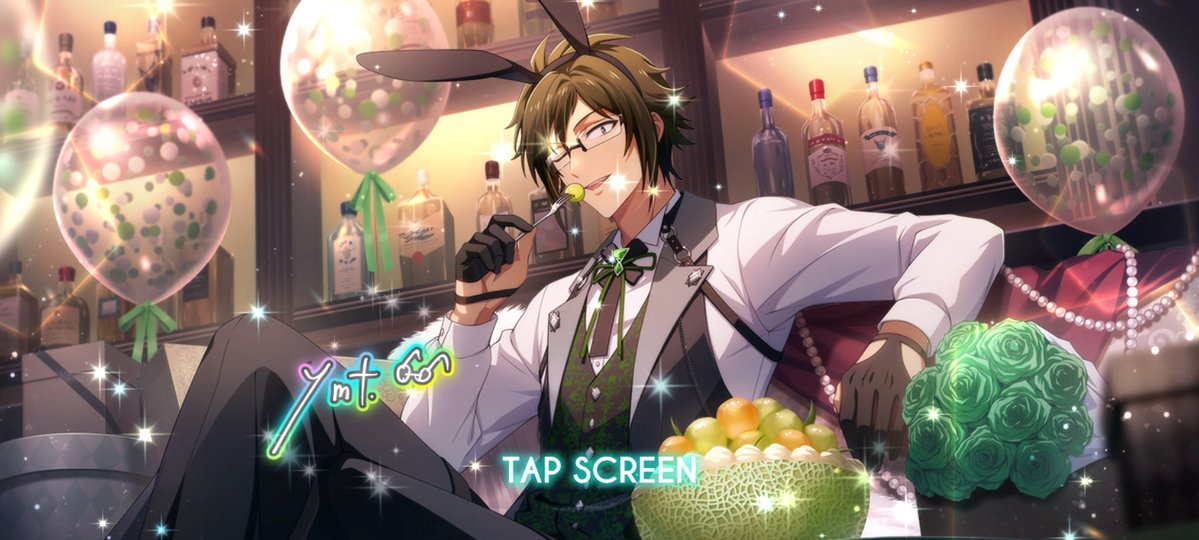 最終日でやっと……✨✨✨✨✨

アイナナで初めて課金した💸💸💸
ツアーのシリアルコードも貰えたし
なにより！！！
大和さんをお迎え出来たから
オールおっけぇ！！(*>ω<)b

ほんとに顔がいい……✨✨
これが……
ずるい色気のお兄さんです(^ཫ^)💚