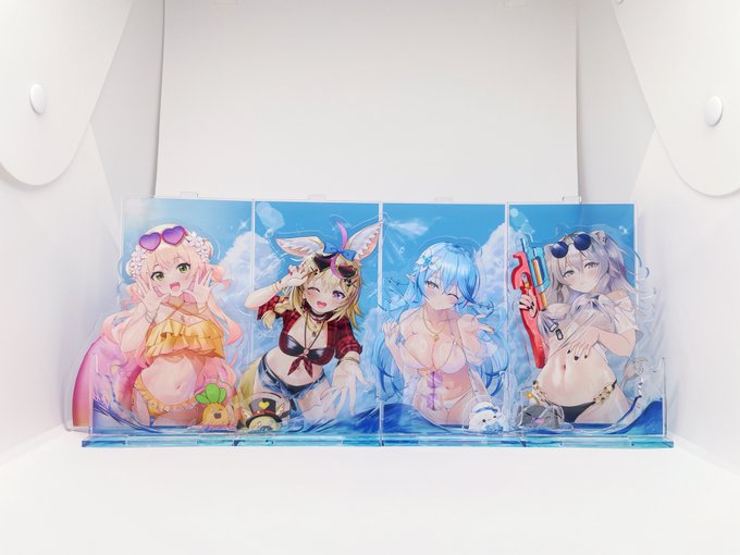 冬コミで頒布して完売しておりましたねぽらぼアクスタ再販分が届きましたので通販開始しました!
https://t.co/OWaxNHXN4j
・ねぽらぼセット(天板+ライト付き)
・それぞれ一人ずつ
・天板のみ
で選べるようになっております～!
コミケで買えなかった人もよろしければ是非! 