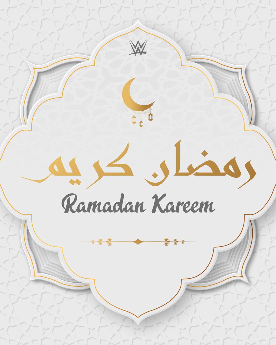 WWEmena's tweet photo. رمضان كريم علينا وعليكم 🌙
تقبل الله منكم، وجعله شهر خير وبركة علينا جميعًا.
#RamadanKareen #رمضان_كريم #Ramadan #رمضان https://t.co/zLB1Jaoj6d
