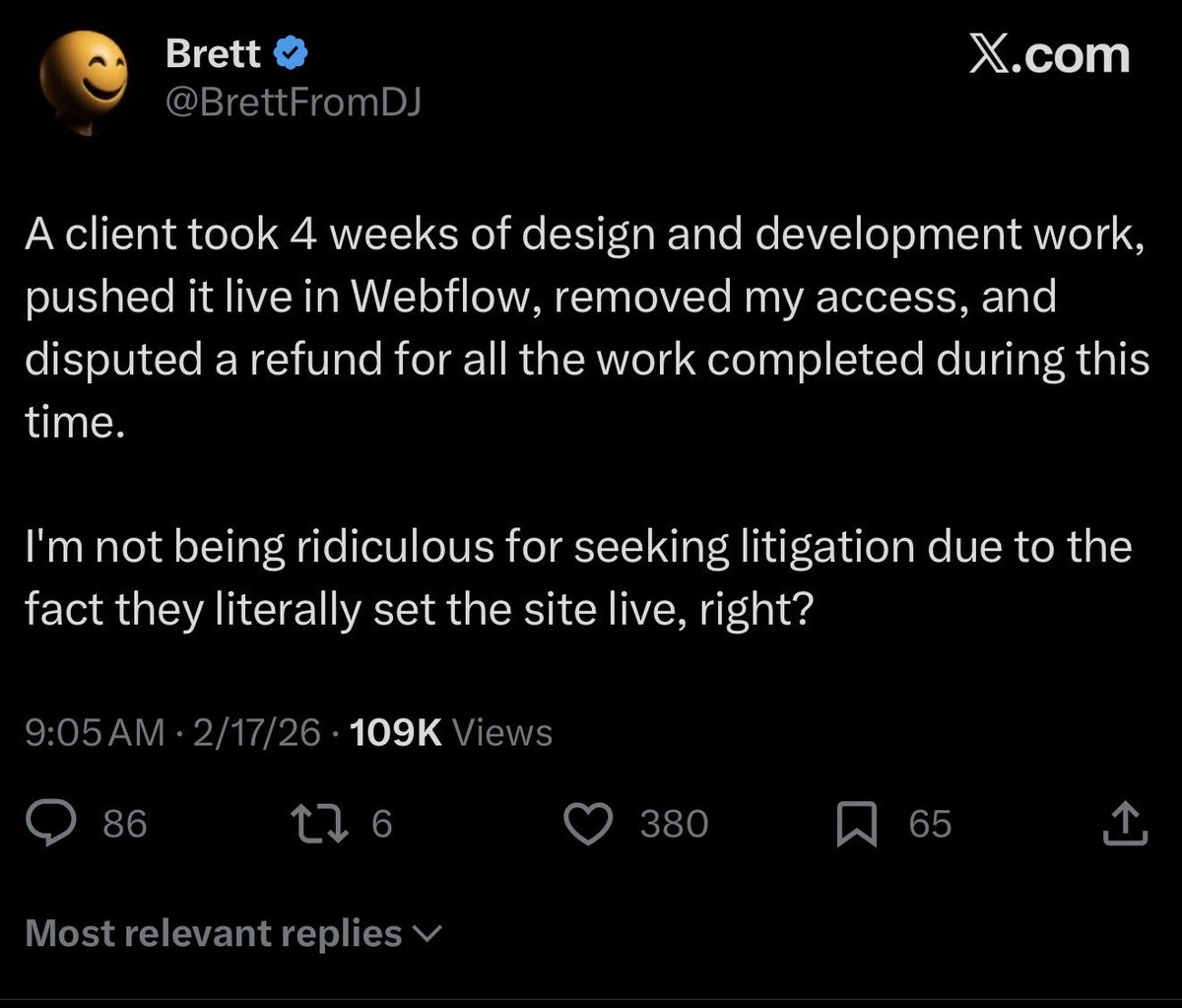 Clients ABSOLUTELY will do this.

It’s rare, but the more you safeguard your process, the less it happens. 

ALWAYS 
- take a non refundable deposit up front
- have them sign an agreement
- get paid at milestones
- never deliver final work until paid 100%