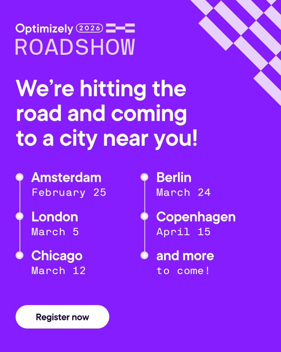 Optimizely tweet media