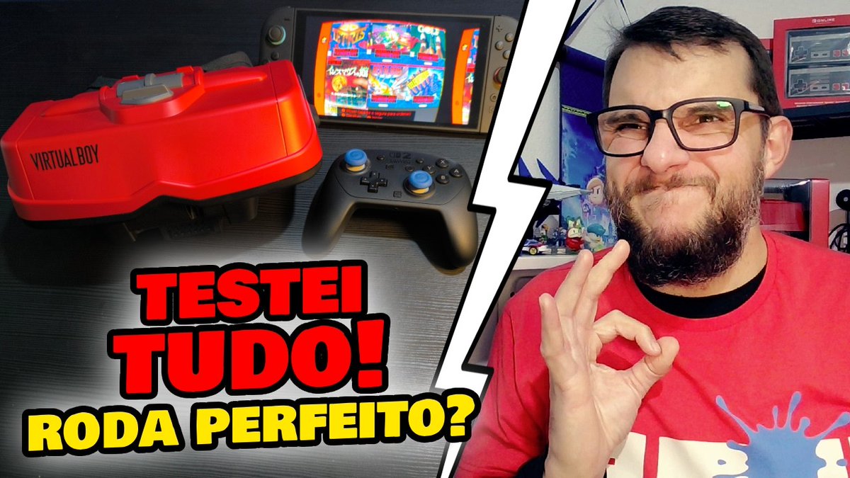 Amigos, ontem o YouTube estava com problemas e ele não divulgou e notificou meu vídeo como deveria então ele morreu... Pra quem não viu segue aí meu vídeo testando todos os jogos e recursos do Virtual Boy👌

youtu.be/rifDaxyd9Vg