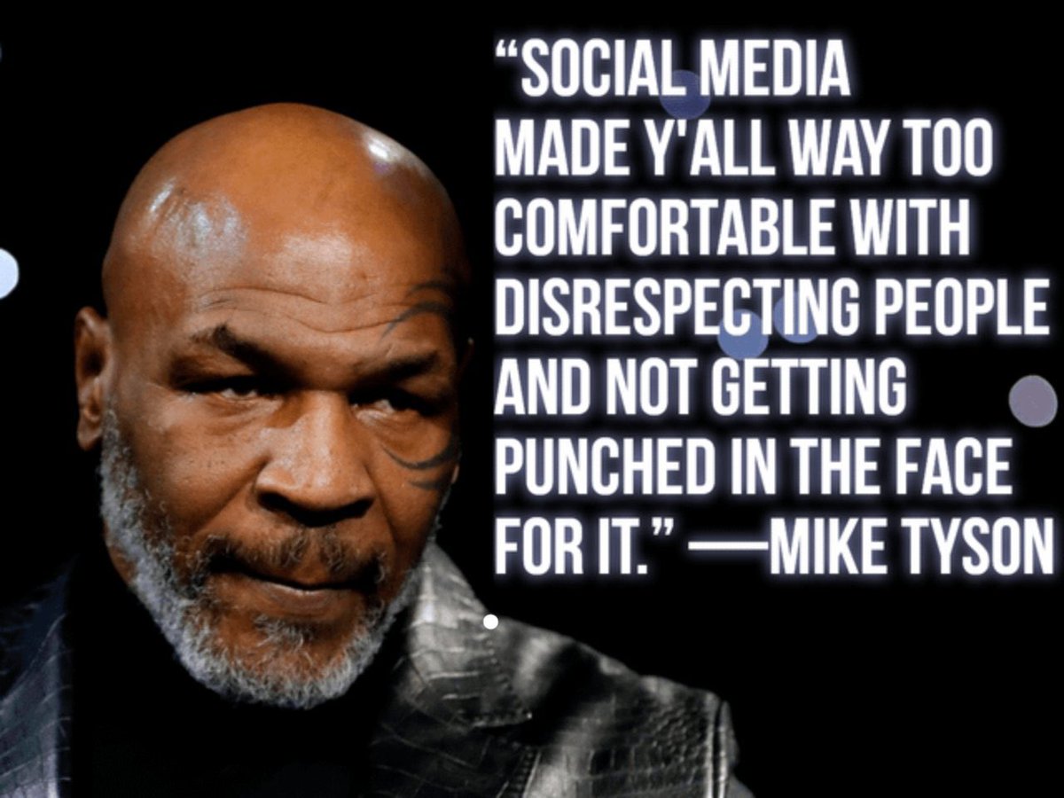 kaylight_art's tweet photo. @DailyLoud Mike Tyson said it: 💯 https://t.co/87O3JRkEJB