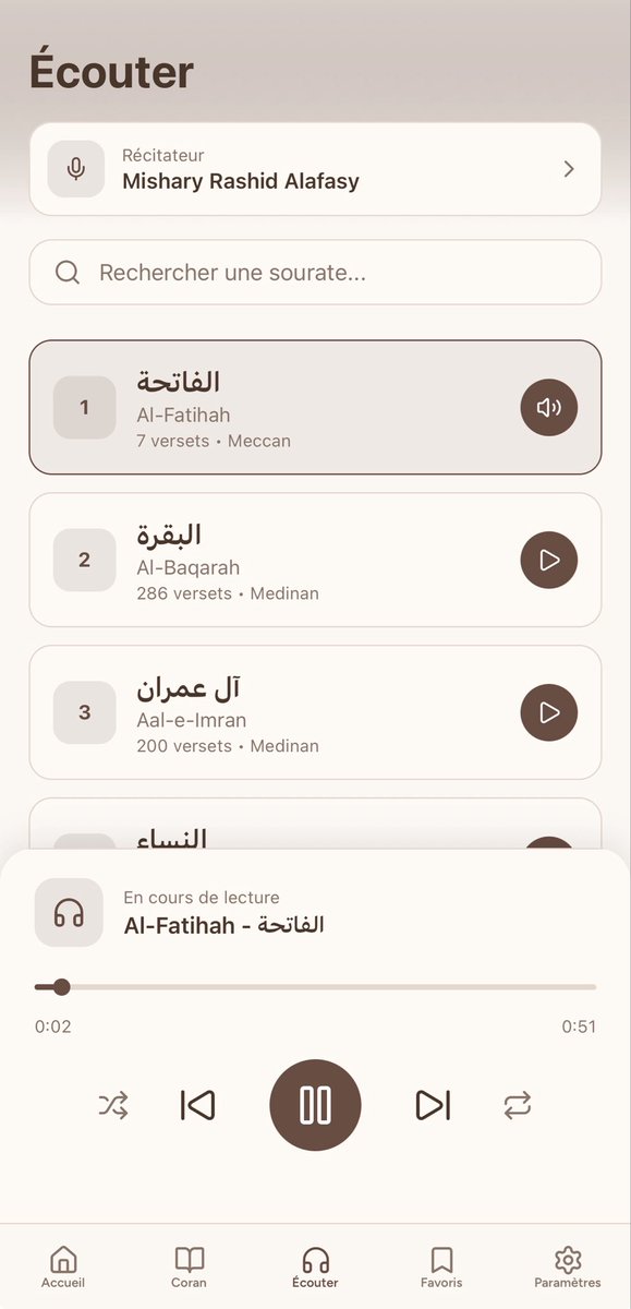 naderideas's tweet photo. Salam Alaykoum , ce qui veulent lire et écouter le coran durant ce ramadan, j’ai créé une petite app  mobile dispo sur IOS

https://t.co/vMrXvsJI1S

Vous pouvez la tester si vous voulez 

بارك الله فيكم https://t.co/FWWUv8y5ef
