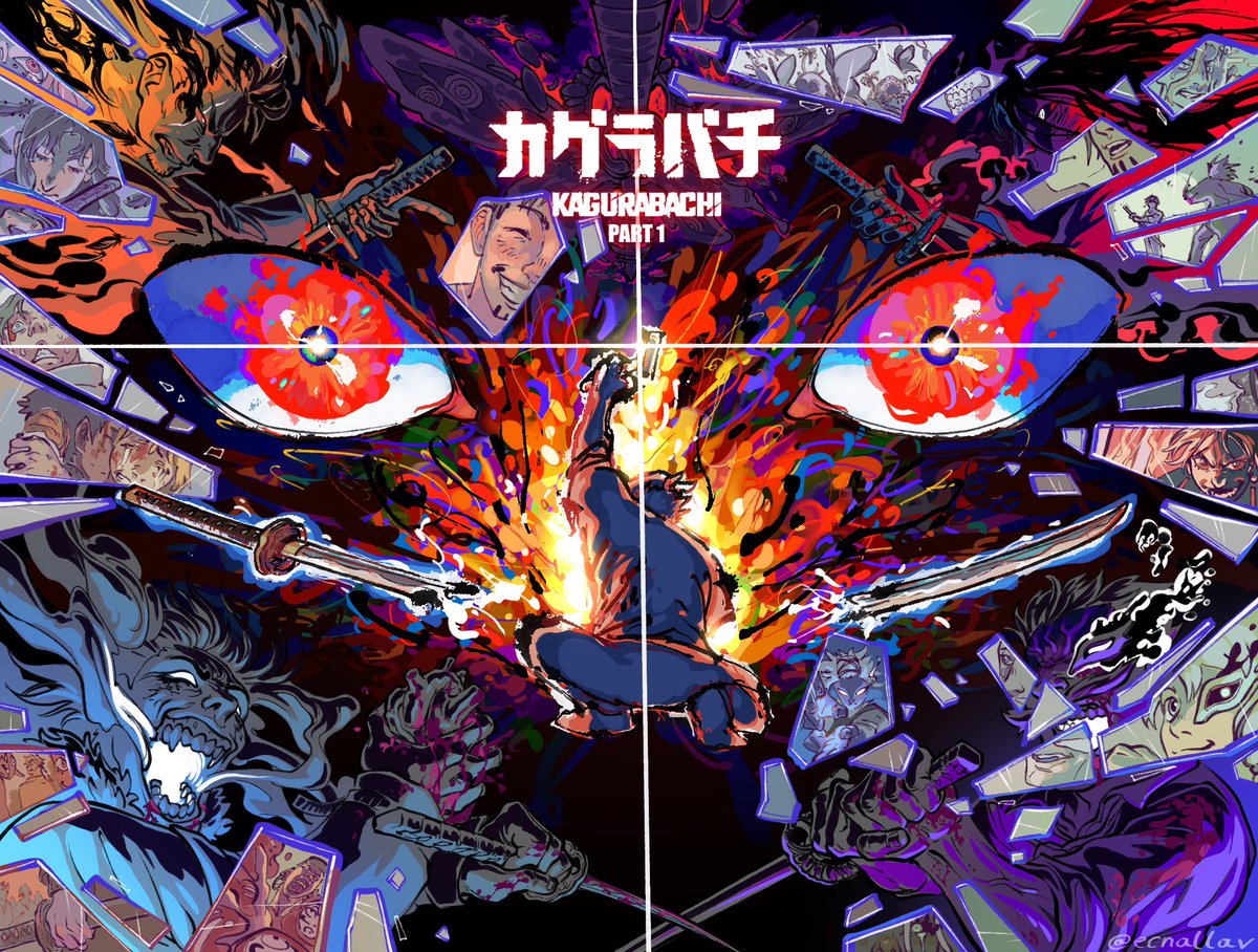 END OF KAGURABACHI PART 1

I will give you everything I have.

#カグラバチ #Kagurabachi #bachiart