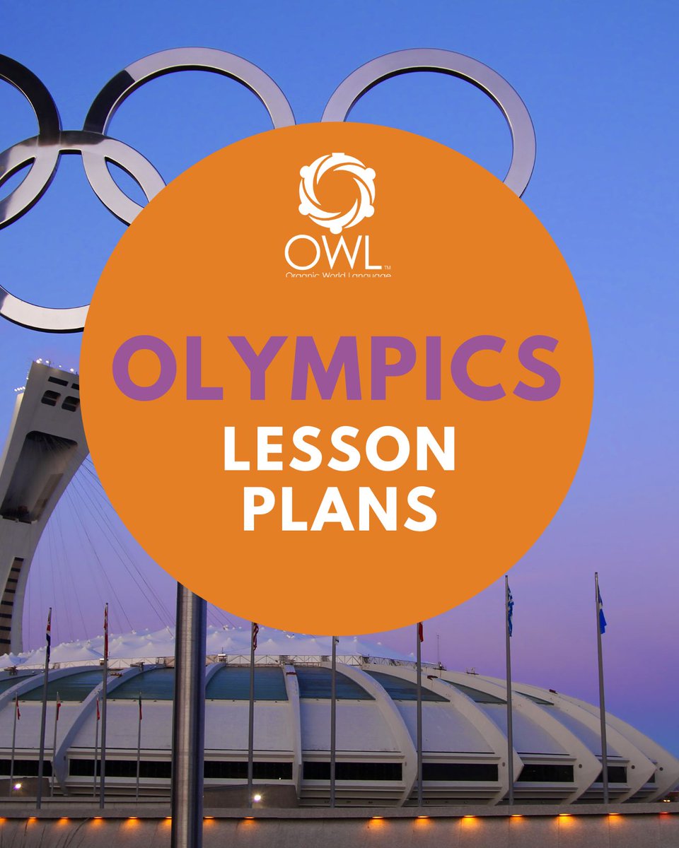 OWLanguage's tweet photo. Let’s engage in the Olympic games! Students will explore the values of the Olympics, appreciate cultural differences in Olympic uniforms, create an at home Olympic game, and participate in a virtual class Olympics!

https://t.co/5jjj5R59Tb

#lessonplans #olympics https://t.co/kOyapa9EWT