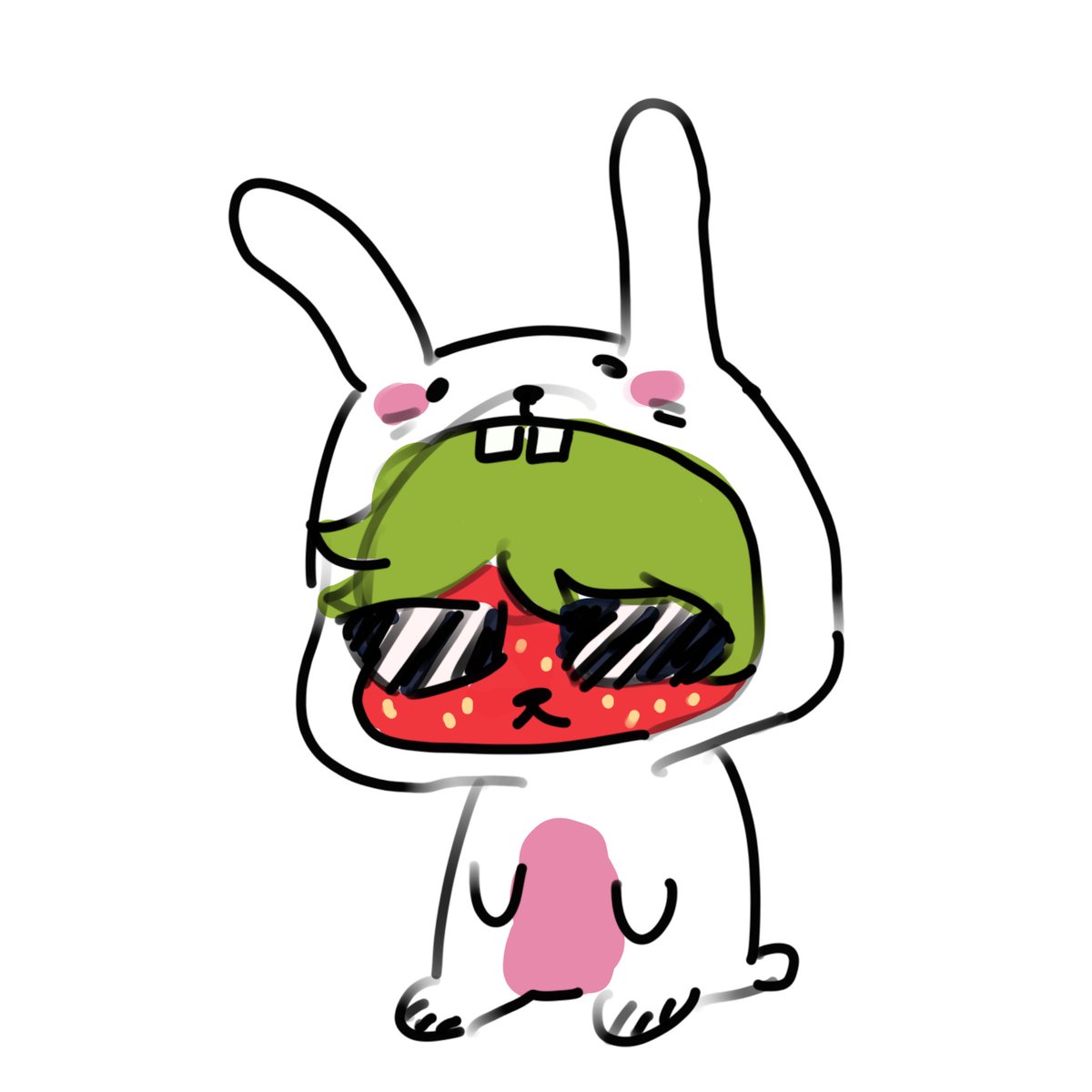 Day 63🍓 bnnuy -🍊 #yumifanart #yumimain