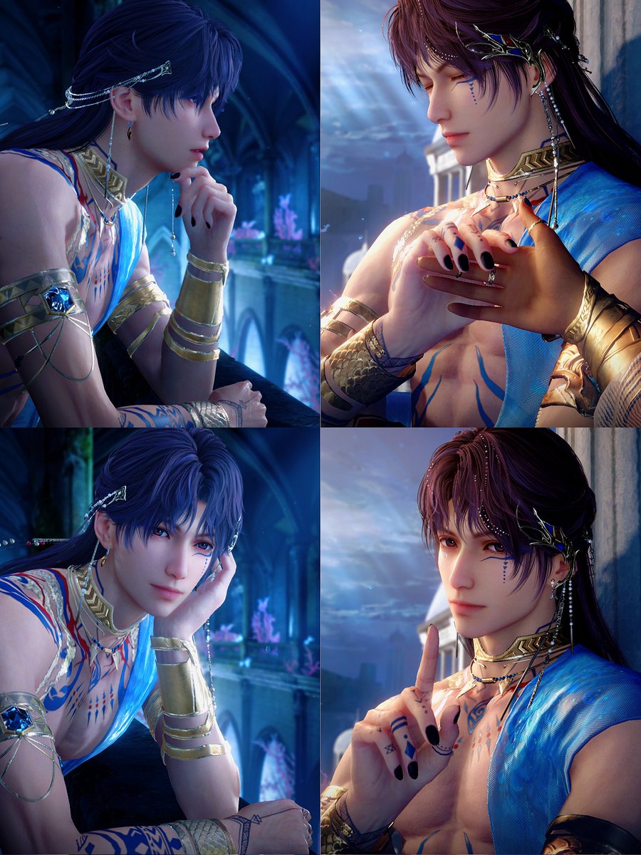 RafayelsSirenS's tweet image. This hair on him...is everything 😫❤️