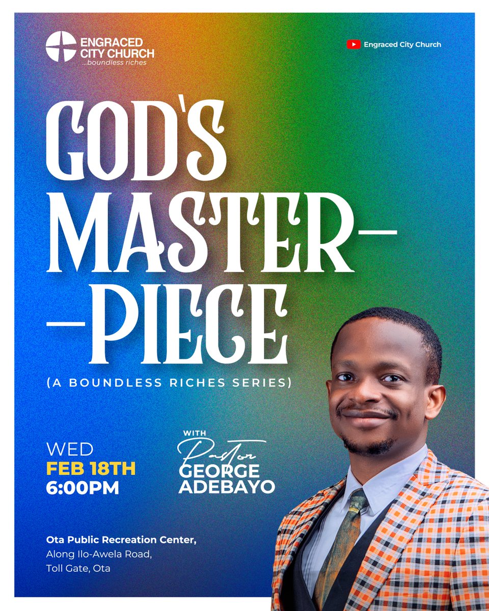 EngracedCity's tweet photo. Join us this evening for another time of Revelation and Power! 

Jesus is forever glorified! https://t.co/xvFgI5MRJR