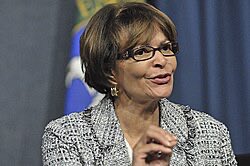 DubTrixxx's tweet photo. Hazel O’Leary (May 17, 1937 – October 4, 2024), the first Black woman to serve as U.S. Secretary of Energy.

She led efforts to declassify Cold War records, exposing nuclear testing &amp; environmental impacts that had long been hidden from affected communities.

#BlackHistoryMonth https://t.co/xUr4QSSlNq