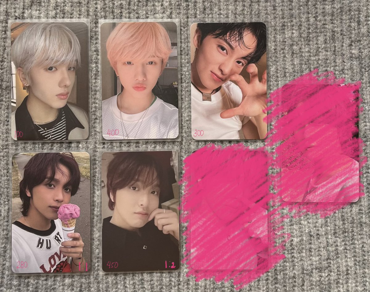 wts lfb nct dream 127 mark the first fruit aeongie haechan taste savory tin case version ver minirecord makestar pob jisung glitch mode hello future balloon md noot noot photocard pc ph  

free pf and sf if getting 3+ pcs