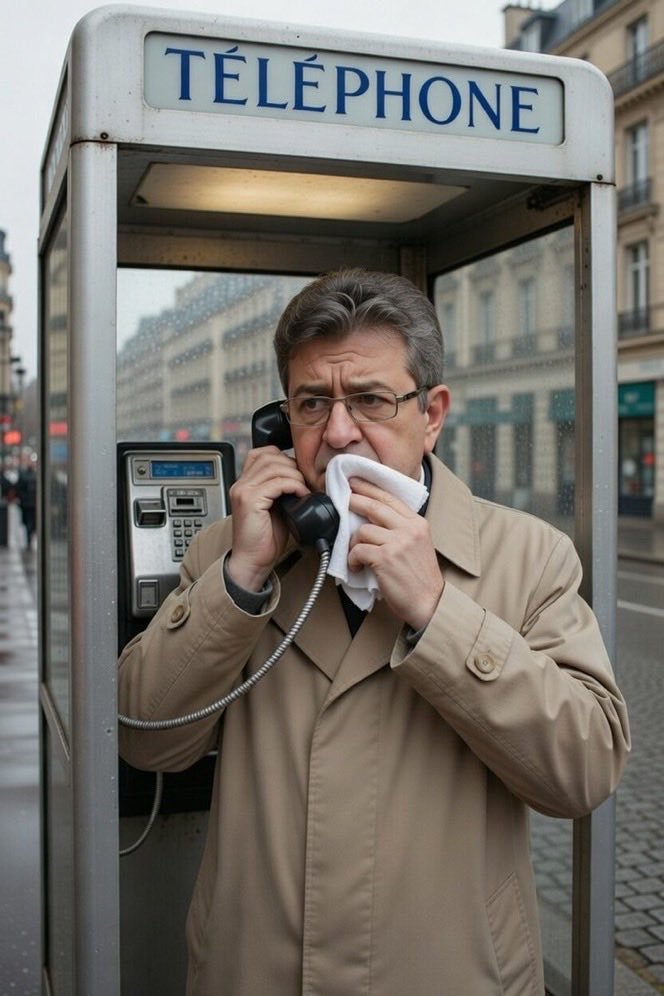 EnModeMacron's tweet photo. ALERTE INFOS : 
Des images exclusives du principal suspect de l'alerte à la bombe au siège de la France insoumise ! https://t.co/H2NPngckg1