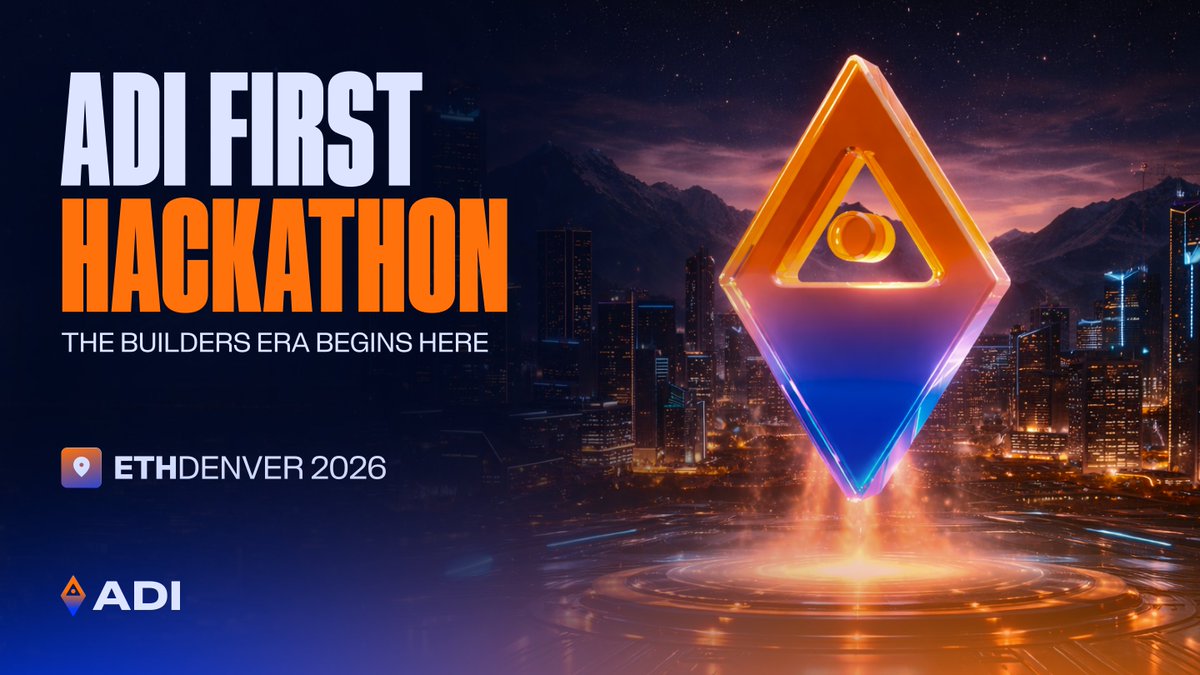 ADIChain_'s tweet photo. Programmable finance is ready for the next level 🔺

We are bringing our first-ever hackathon to @EthereumDenver and calling on devs ready to build.

$25k in prizes. Three main tracks:

• Devtool ($3k): Make 4337 & Gas Abstraction easy for developers
• Payments ($3k): A service to make it easy for merchants to add ADI payments
• Open Innovation ($19k): Creative submissions in RWA, DePIN, or Tokenization

🏁 Submission deadline: Feb 21, 8 AM MST

The rails are open.
Show us what you can ship ↓