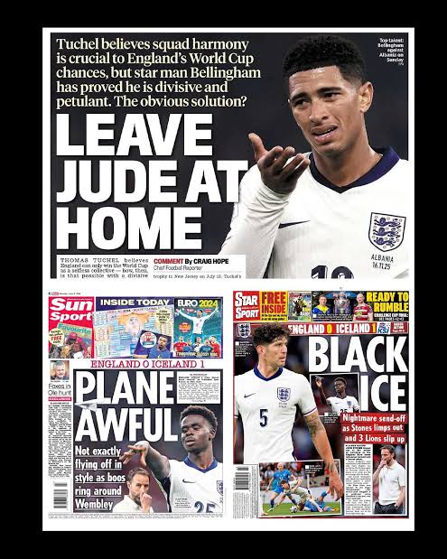 Carefree_Jam's tweet photo. "Provocative" "Flashy" "Loud"

Words used to describe black footballers, who are extroverts.

Pogba
Vini
Bellingham
Sterling

Society wants "humble" and "quiet" black footballers like Kante. 

Subliminal messaging is done by commentators and the media. 

Do not fall for it. https://t.co/QTbwlAvZuw