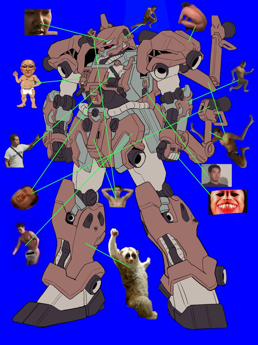 toaruhsps15's tweet image. 連邦軍が極秘裏に入手したインム・ドーガの設計図