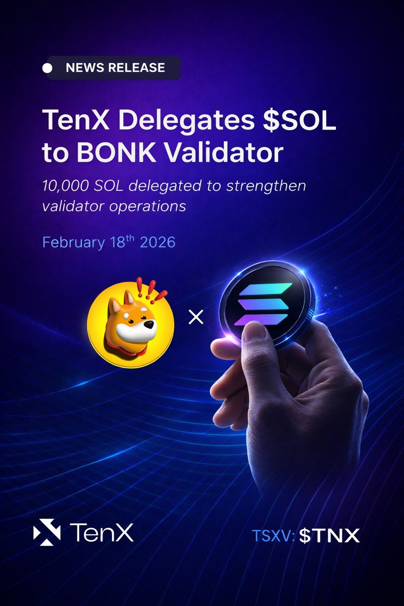 TenX (TSX-V : $TNX) tweet media